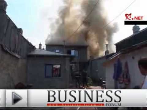 Incendiu de proportii la Braila