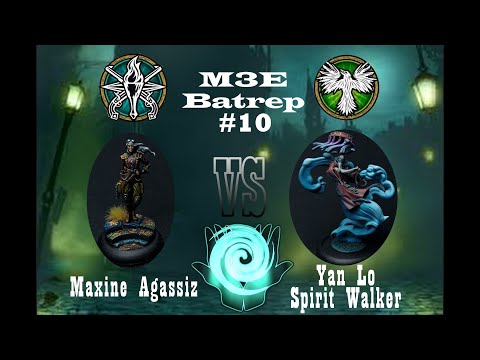Malifaux M3E GG2 Battle Report #10 - Maxine VS YanLo, Spiritwalker - 50SS - German/deutsch