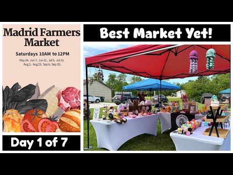 Summer Market☀️ | Over $300 in 2 Hours! | Best Sellers and How Much I Made | Day 1 Market Recap