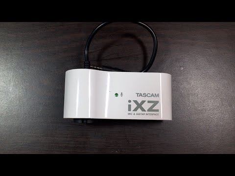 Демонстрация аудиоинтерфейса Tascam iXZ
