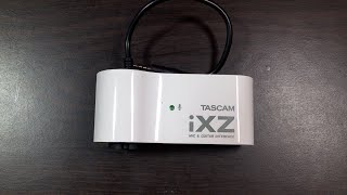 Video thumbnail for Tascam IXZ Review by Shamori Evans