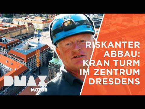 Riskanter Abbau: Kran Turm im Zentrum Dresdens | Helden der Baustelle | DMAX Motor