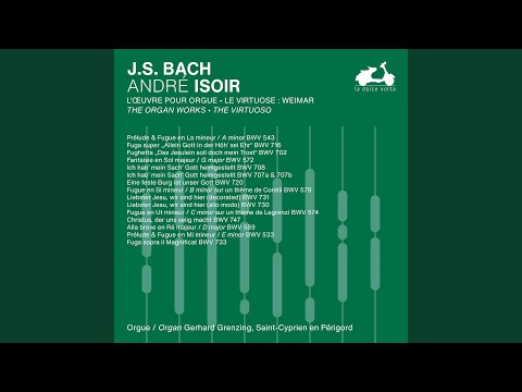 Prelude and Fugue in A Minor, BWV 543