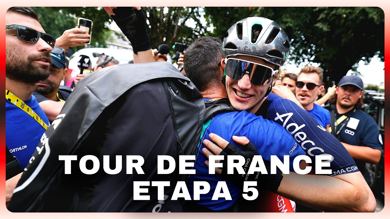 OLAV, VENGO A GANAR: KOOIJ SE IMPUSO EN EL FINAL Y SE QUEDÓ CON LA ETAPA 5 DEL #TDF2026 | RESUMEN