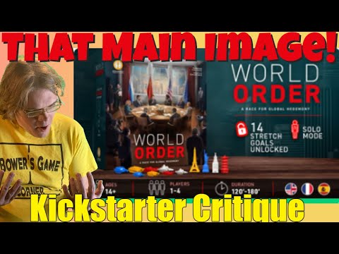 World Order - From The Hegemony People -Kickstarter Critique Review