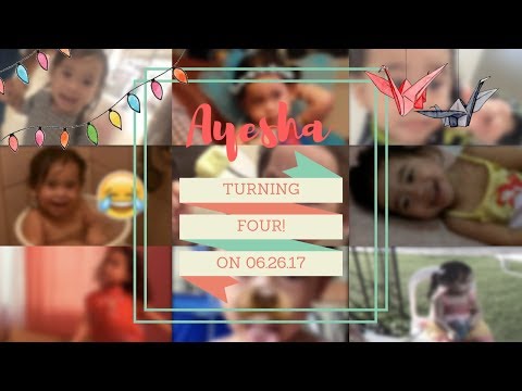 Ayesha's Birthday Soon!