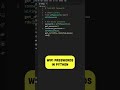 Find WiFi Passwords With Python Python Coding Wifi Programming