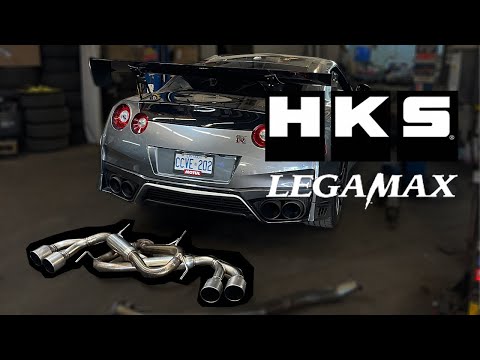 GTR R35 Gets A HKS Legamax Exhaust