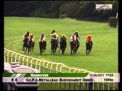 Hannover: "GP der Metallbau Burckhardt" Sieger: GLADY ROMANA (G. Masure)