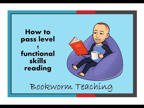 How to pass Functional Skills Reading Level 1