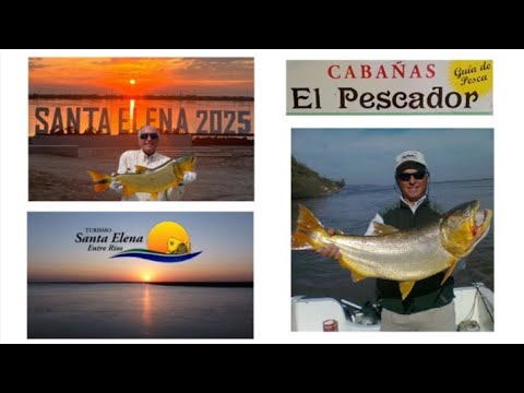 Pescando en Santa Elena , Entre Ríos, con Servicios Exclusivos de Cabañas El Pescador
