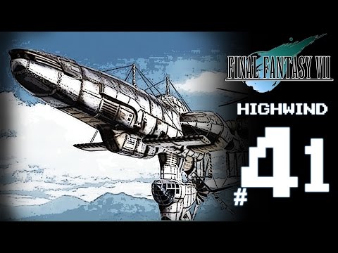 Final Fantasy VII Platinum Trophy Gameplay Walkthrough Part 41 - Highwind