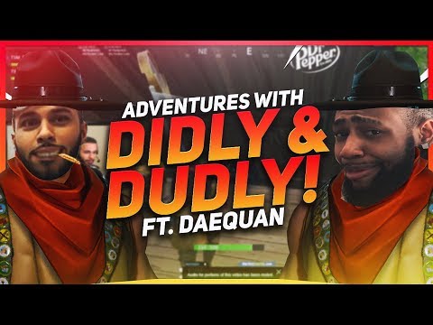 TSM Hamlinz - DIDLY AND DUDLY THE FORTNITE HUNTERS! Ft. Daequan (Fortnite BR Full Game)