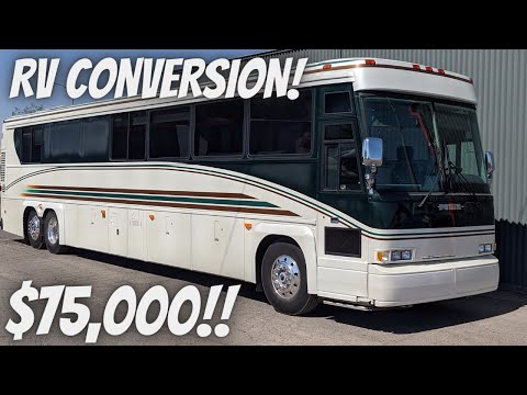 MCI BUS WITH DETROIT SERIES 60 and ALLISON TRANSMISSION FOR SALE $75K!!