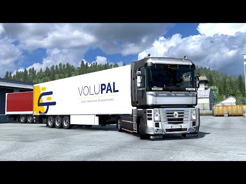 ETS2 1.36 Open Beta Grand Utopia Map Renault  Perignat - Ghyvelde