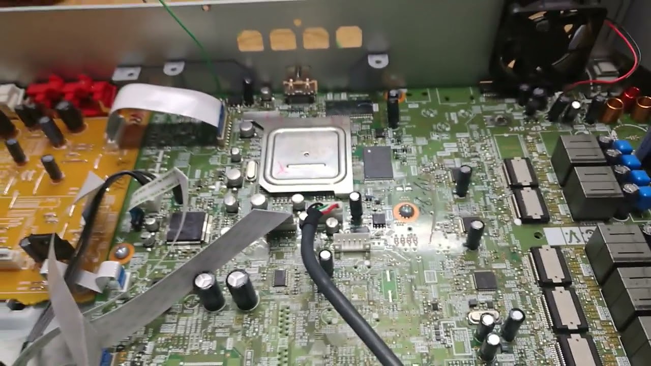 Reparación de reproductor de música y video SONY DAV-DZ270. Error Push Power Protector. Solución