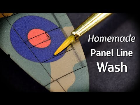 Super Easy Panel line Wash You Can Make at Home!