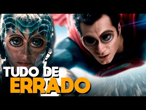 TUDO de ERRADO com O Homem de Aço [Recap em 17 min]