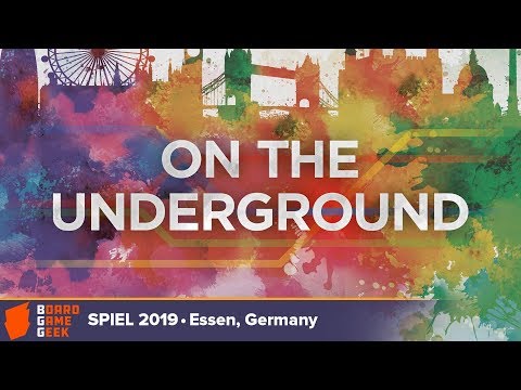 On the Underground: London/Berlin - game overview at SPIEL 2019