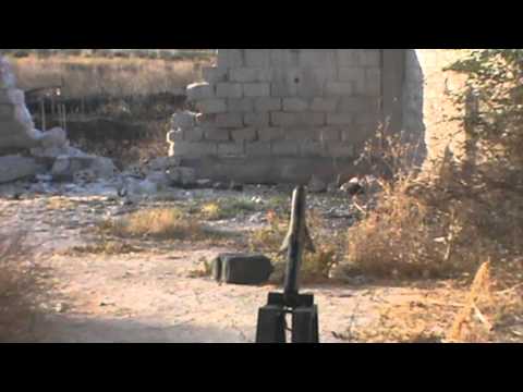 استهداف حاجز المغير في ريف حماة بصواريخ محلية الصنع من قبل كتائب حماة السنة