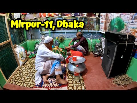 Walking Tour in Night | Lifestyle of non locals Muslim area Muharram festival in Dhaka - 2024