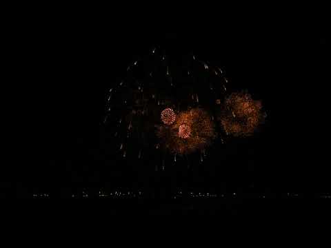 Feu d'artifice de fin de saison Dunkerque 27 Août 2022 4K