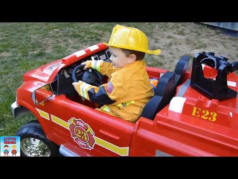 Little Heroes Firemen Teach Sketchy about Fire Safety