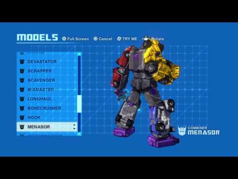 TRANSFORMERS: DEVASTATION - EVERY CHARACTER MODEL & TRANSFORMATION