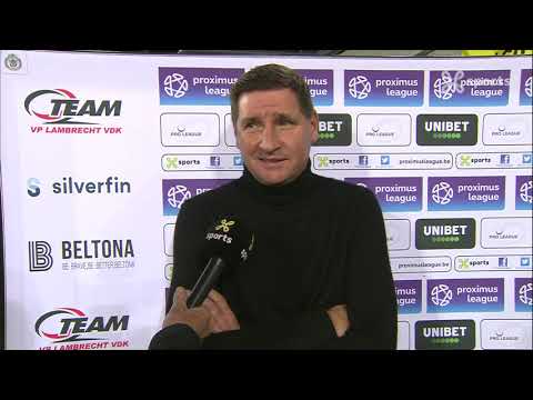 Interviews / Lokeren - Virton (Lokeren) 03/11/2019