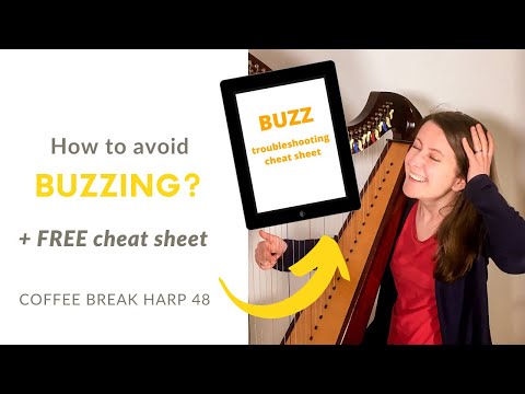 How to avoid BUZZING on the harp? + FREE troubleshooting cheatsheet!