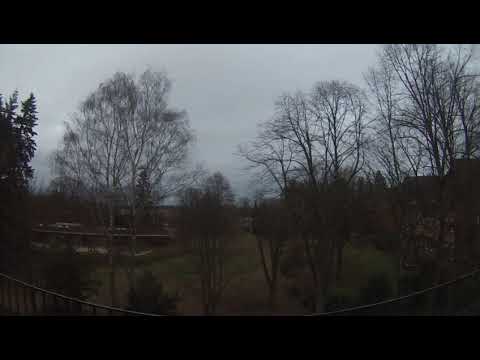 Sturm Sabine schon leichter Wind in Lüneburg Sturm Sabine 1