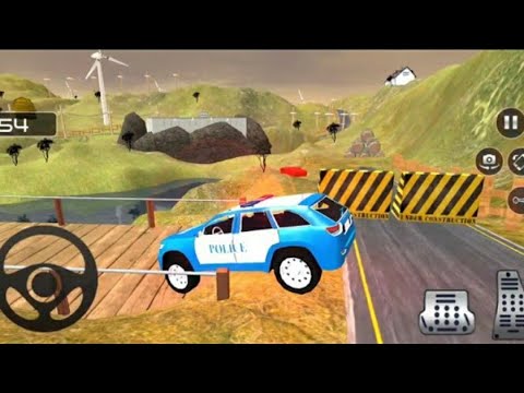 US Police Car - Offroad Police Van Chasing Crime Driving - Android GamePlay #6