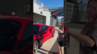 Ma nouvelle petite bagnole🏎️🔥 #shorts #ferrari #voiture #24hmans #flashmcqueen #crocs #drole #france