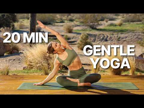 20 Min Gentle Yoga Routine | Beginner Friendly Full Body Stretch