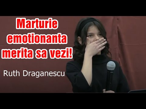 Ruth Draganescu - Marturie emotionanta - merita sa vezi! @CrestinFlash