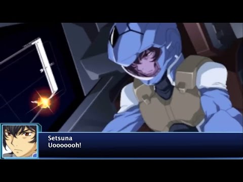 Super Robot Wars BX -  Gundam 00 Raiser All Attacks (English Subs)