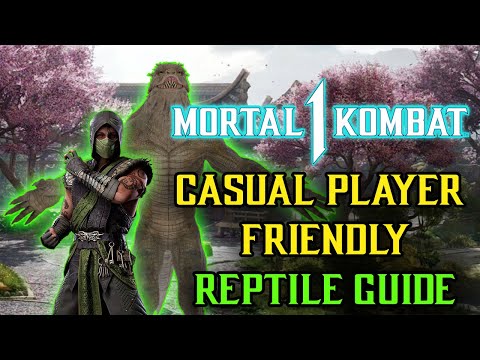 Mortal Kombat 1 Reptile Character Guide ( SIMPLIFIED ) Casual Friendly!