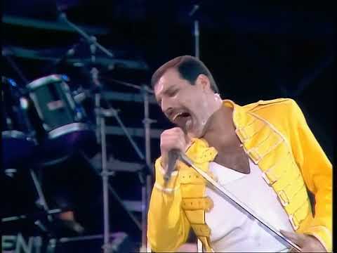 In The Lap Of the Gods... Revisited - Queen Live In Wembley Stadium 12th July 1986 (4K - 60 FPS)