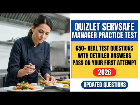 Servsafe Quizlet