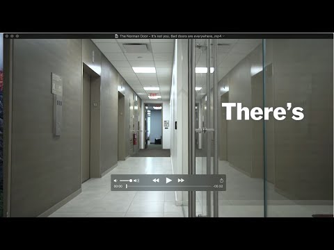 The Norman Door   It's not you  Bad doors are everywhere