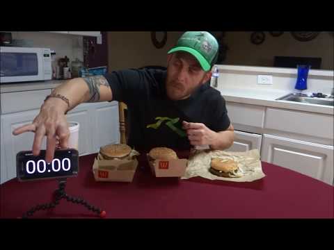 McDonald's Grand Big Mac, Big Mac, & Mac Jr.......