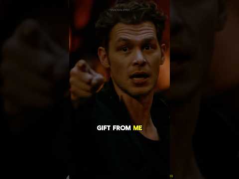 Klaus Mikaelson Gives Everybody A Reality Check😂 #shorts #klausmikaelson