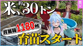 VTuber、30トンの米を育てる