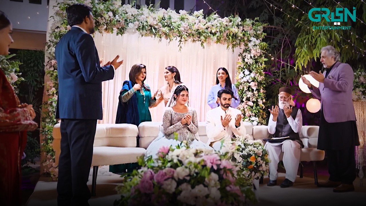 Nikah Mubbarak 💖 Just Mohabbat | Telefilm | Sahar Hashmi & Ali Ansari | Green TV