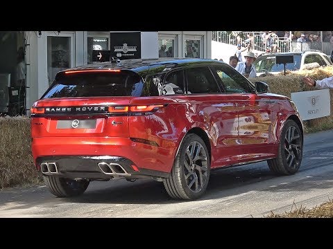 Range Rover Velar SVAutobiography Dynamic Edition Exhaust Sounds @ FOS Goodwood 2019!