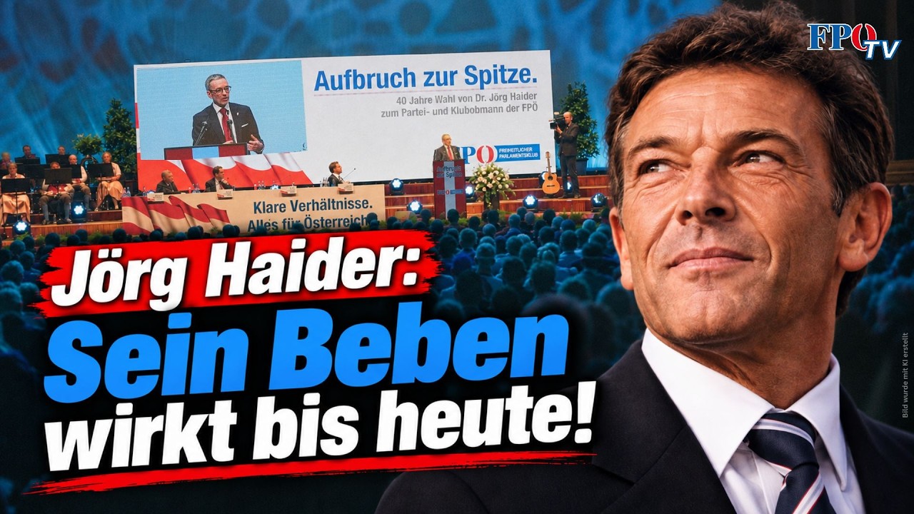 Ein politischer Meteoriteneinschlag: Jörg Haider veränderte die FPÖ!