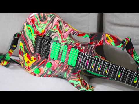 Ibanez Universe ATD - DNA Y2K Swirl Prototype (Steve Vai)