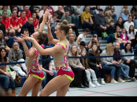 Betty and Emma (Hope Acro) -  Grade 5 Women's Pair (Balance) @ Spelthorne Acro Cup 2024 🥇🥇