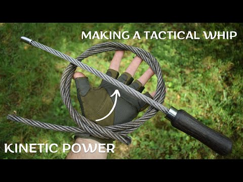 Making a Tactical Whip (Amazing Kinetiс Power)