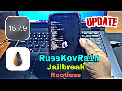 ✅RussKovRa1n Rootless Jailbreak iOS 16.6.1 - iOS 15.7.9 | Not USB Boot for A11 below on Windows